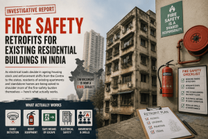 Investigative Report - Fire Safety Retrofits for Existing Residential Buildings in India